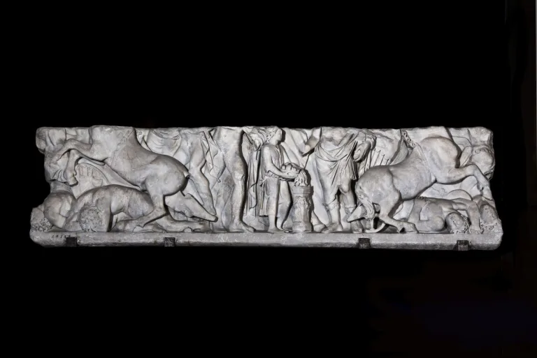 Sarcofago con il mito delle origini di Roma