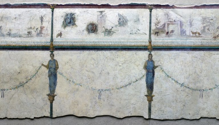 Villa Farnesina, frescos from Corridor F-G, detail