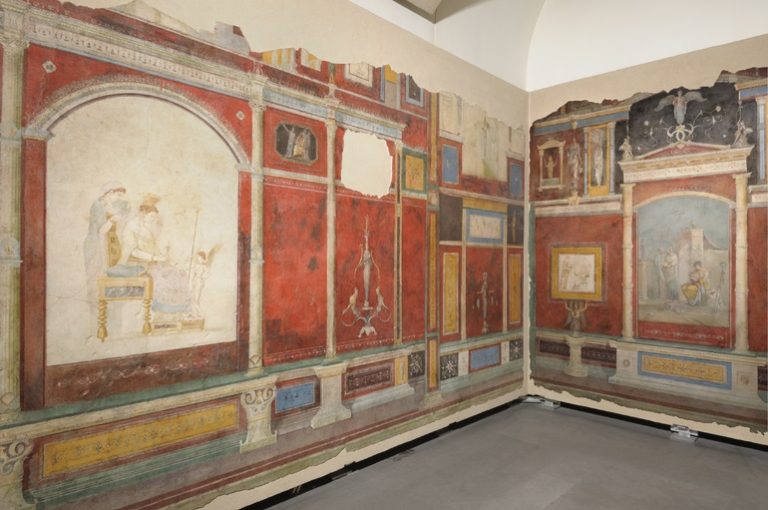 Villa Farnesina, frescos from Cubicle B