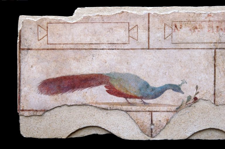 Fresco from the Great Columbarium of Villa Doria Pamphili, detail