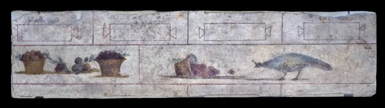 Affreschi dal Grande Colombario di Villa Doria Pamphilj, particolare