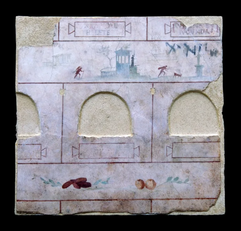 Affreschi dal Grande Colombario di Villa Doria Pamphilj