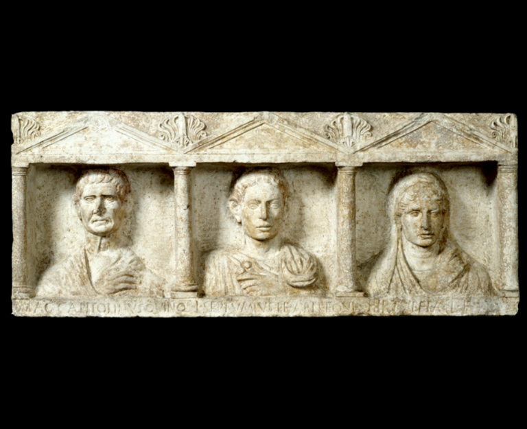 Funerary relief of Lucius Septumius