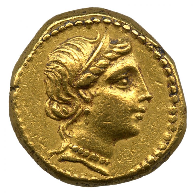 Rome. Silla aureus with depiction of the goddess Venus (obverse), 81 BC