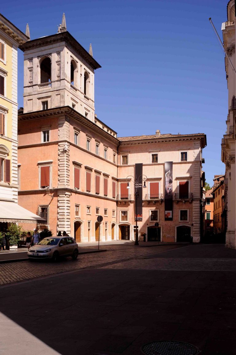 View of the palazzo with the altana