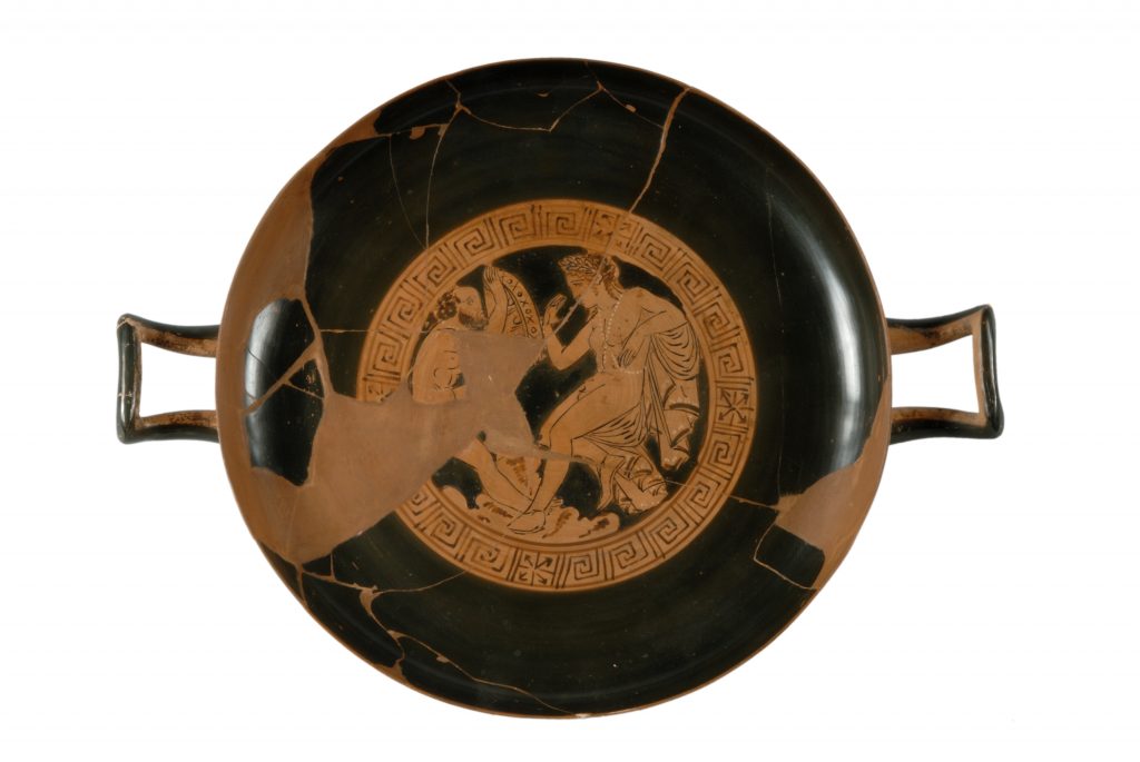 Red-figured kylix