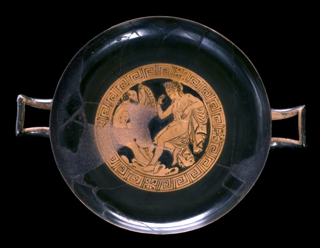 Kylix a figure rosse
