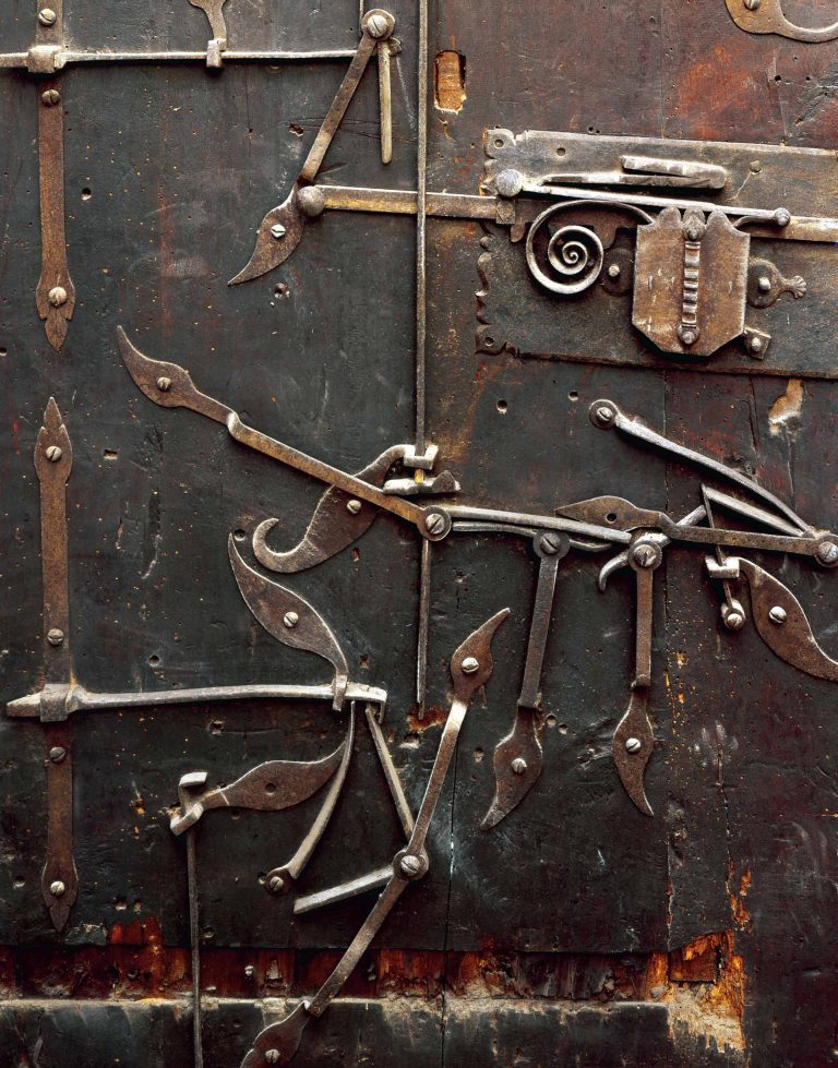 Lock from the sacristy of the Church of San Aniceto
