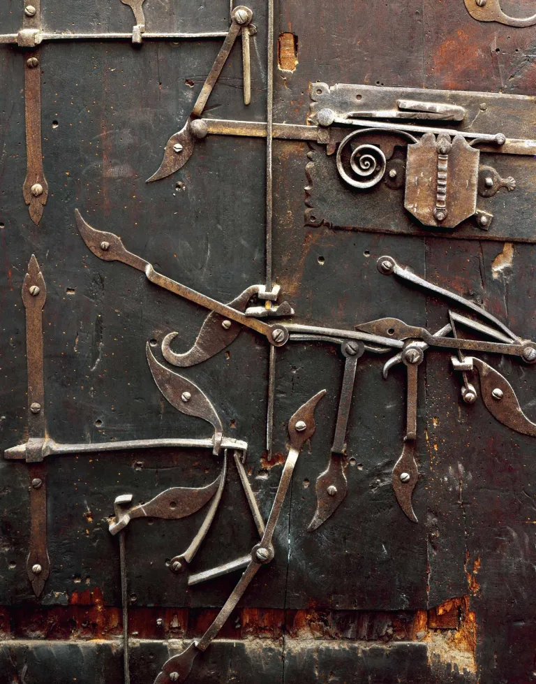 Serratura della sagrestia della chiesa di Sant'Aniceto