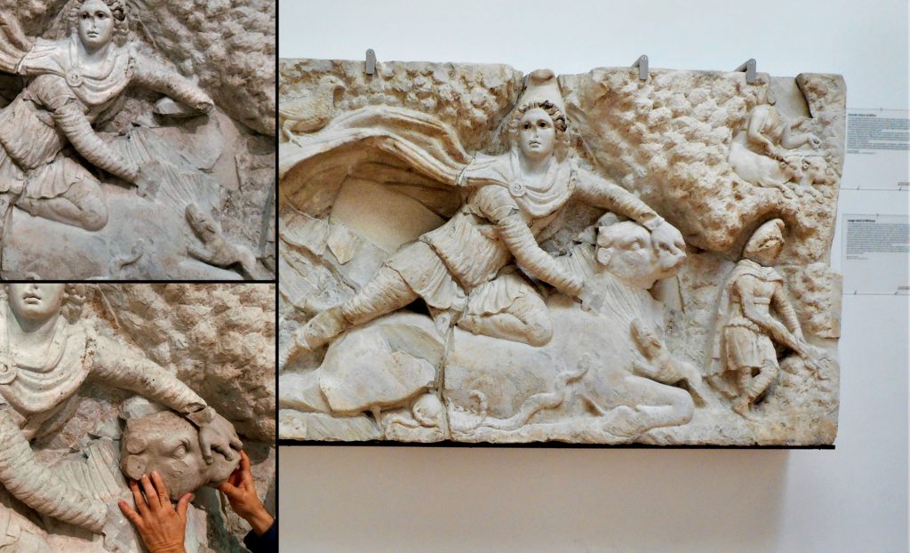 Large Mithras relief from Tor Cervara