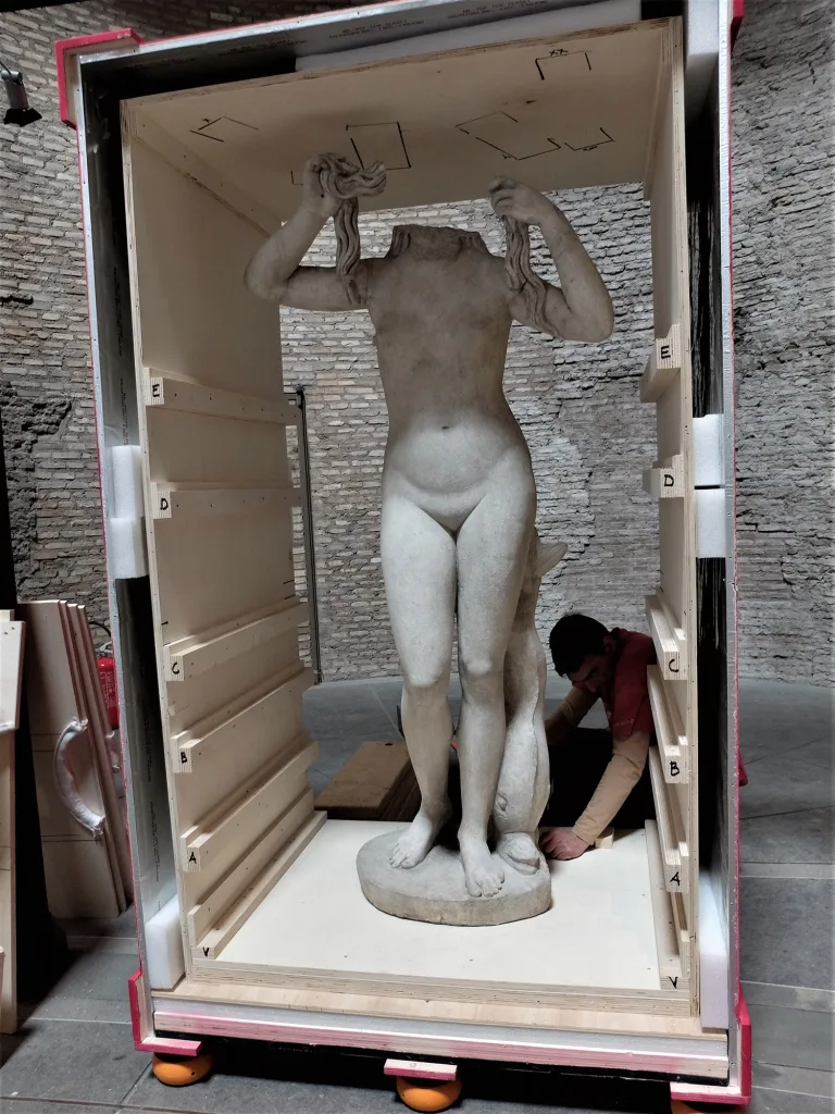 Avvio delle fasi di imballaggio