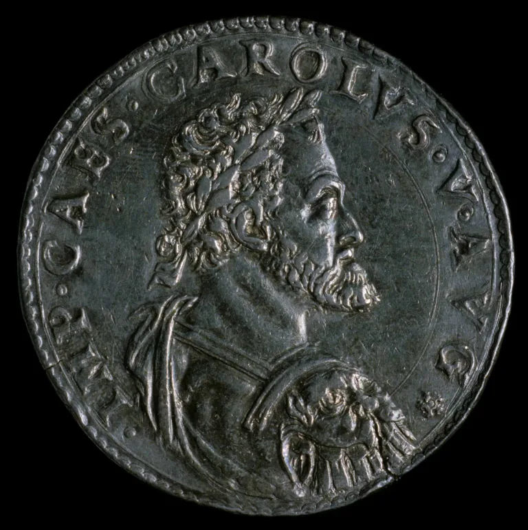 Ducato di Milano. Scudo in argento di Carlo V con ritratto dell’Imperatore (dritto), 1535-1556
